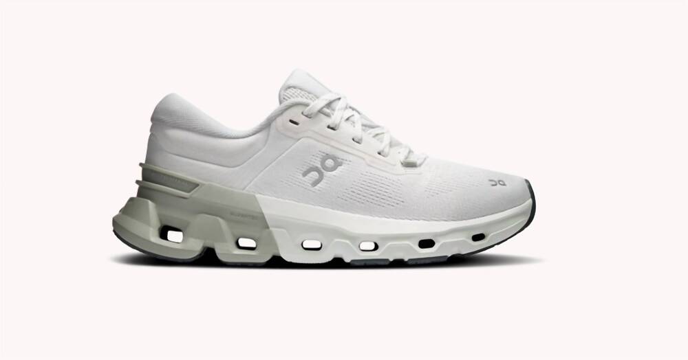 NEW ON women's cloudflyer 5 running shoe in ivory/tin